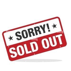 Sorry Sold Out Sign
